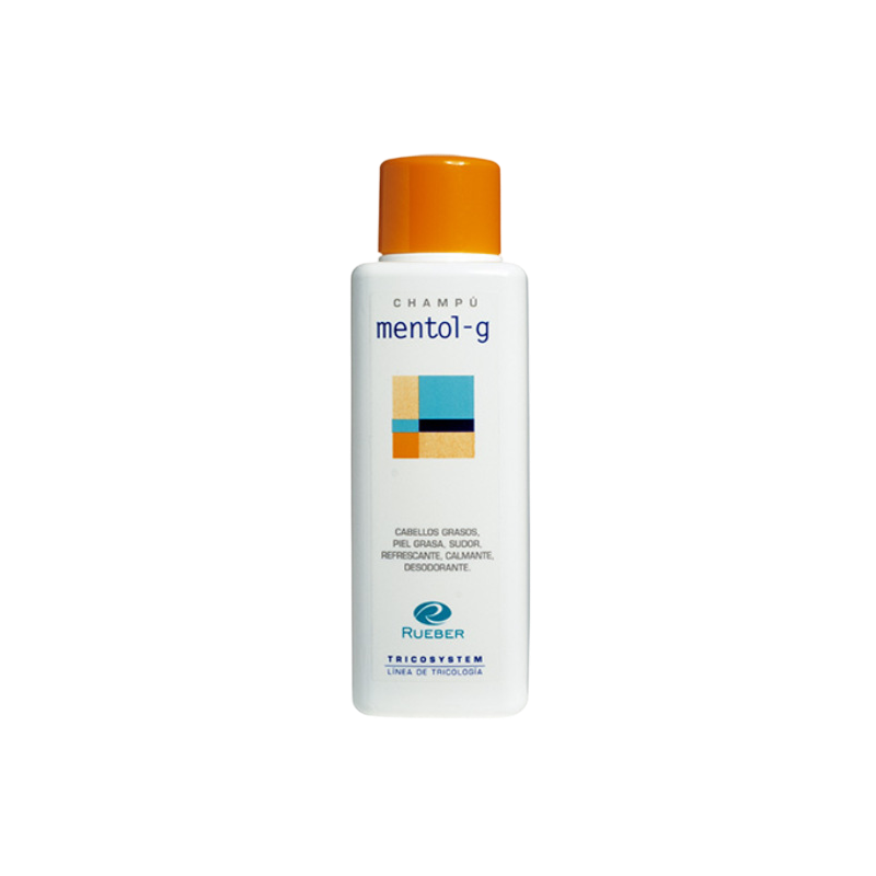 MENTOL-G - Champú Refrescante y Desodorante | Estimulante Circulatorio - Antiséptico - Anti-Estrés Capilar