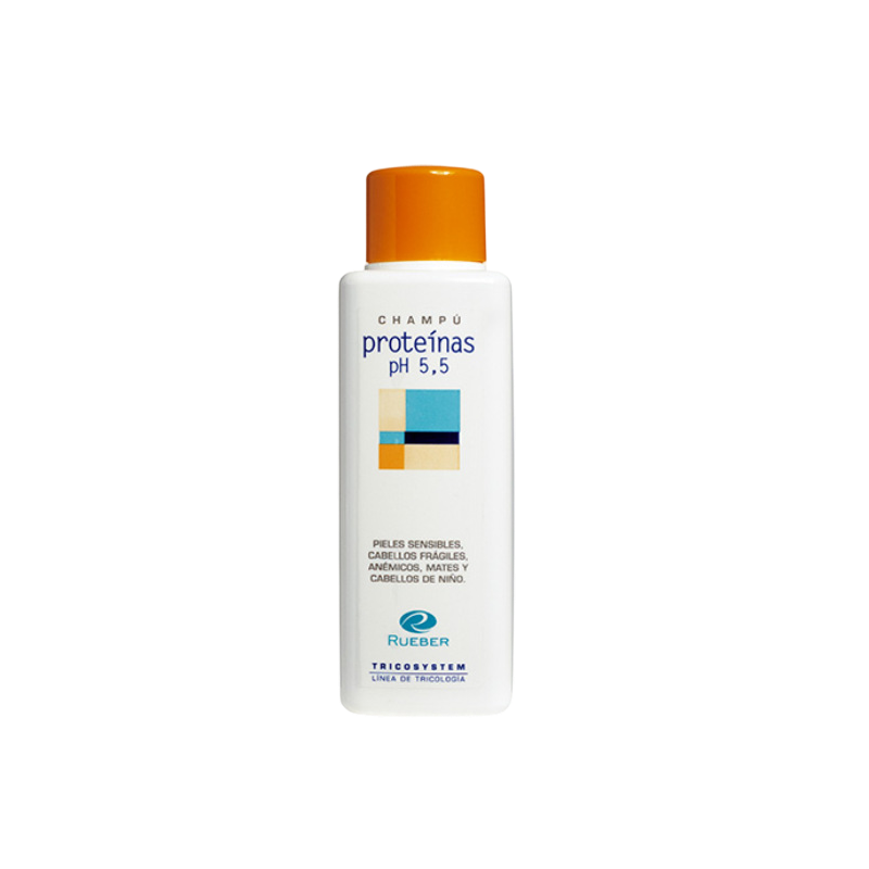 PROTEÍNAS pH 5.5 - Champú Regulador, Equilibrante y Revitalizante | Hidrolizado de Colágeno - Niños y Pieles Sensibles